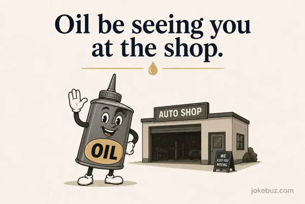 Motor Oil Puns For Mechanics