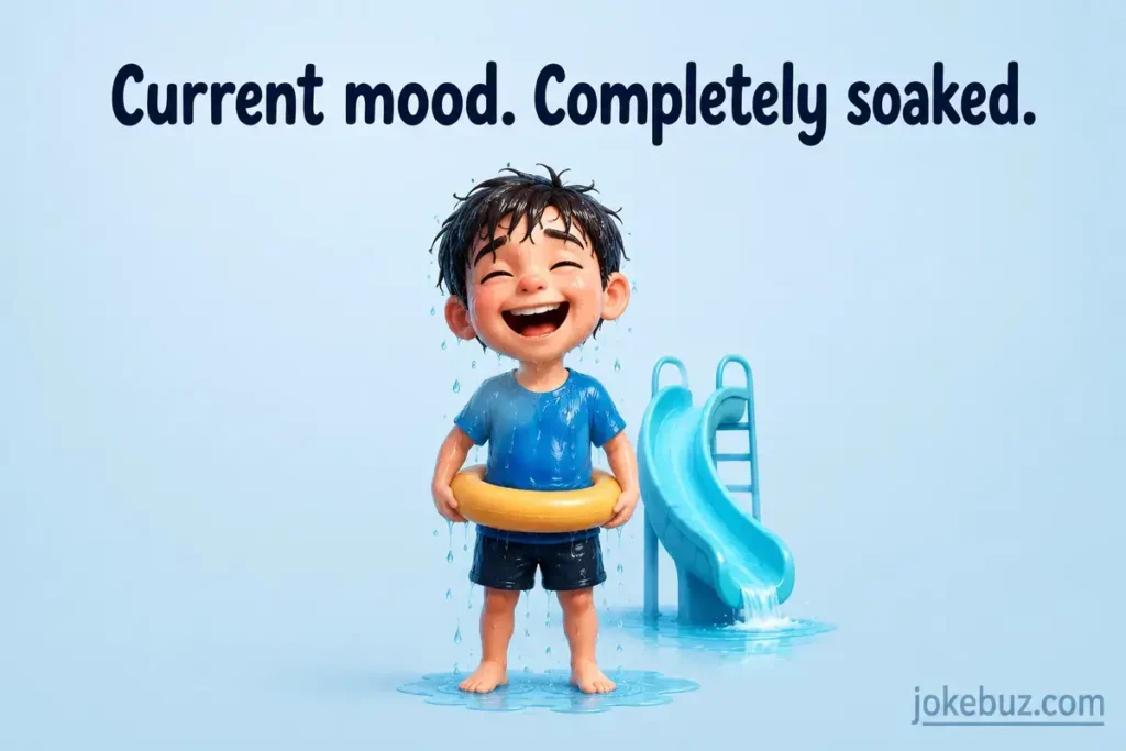 Funny Water Park Jokes For Captions