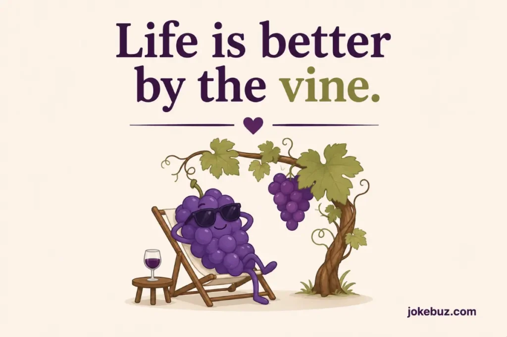 Grape puns for Instagram