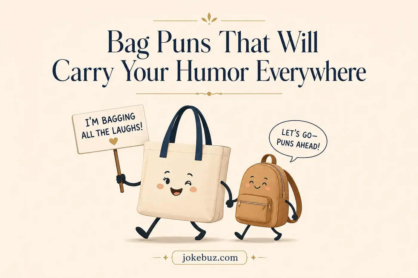 Bag Puns That Will Carry Your Humor Everywhere