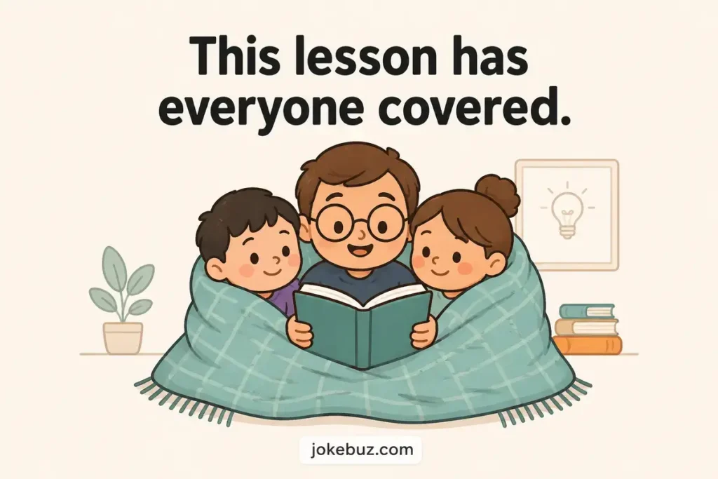 Clever Blanket Puns For Teachers
