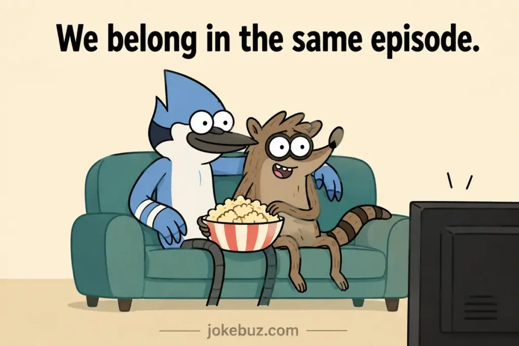 Cute Cartoon Puns For Couples