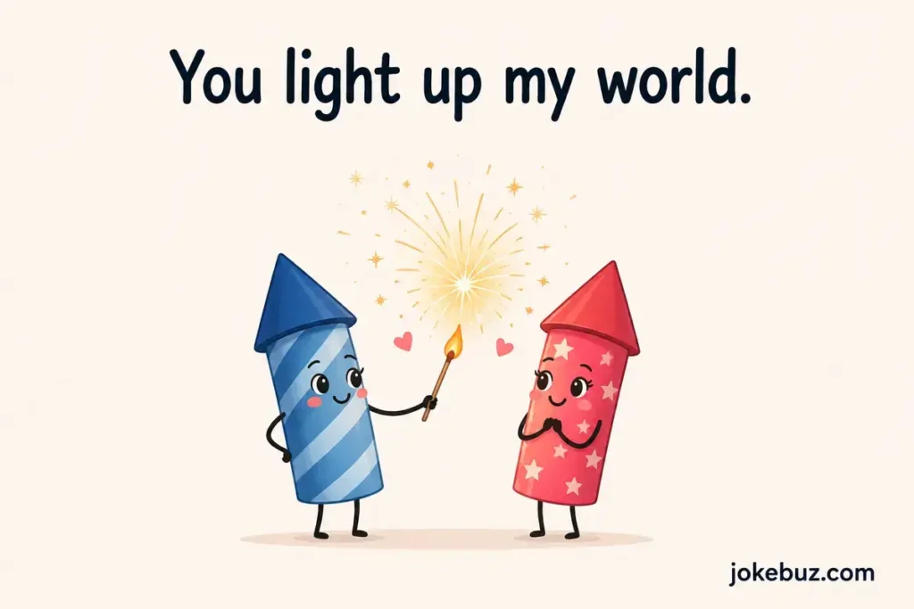Cute Firework Puns For Couples