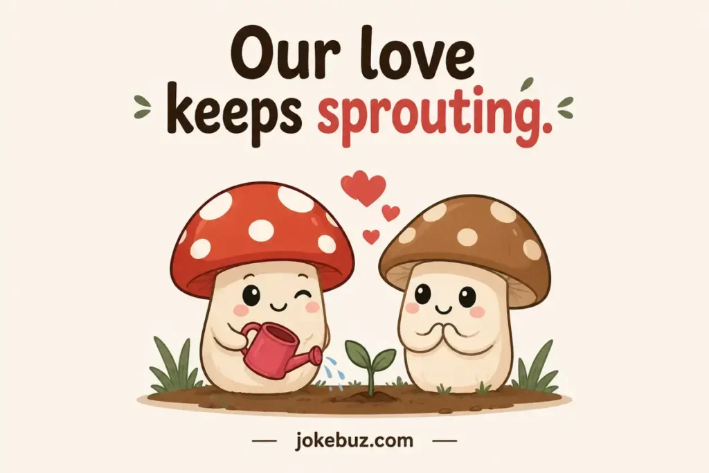 Cute Mushroom Puns Couples