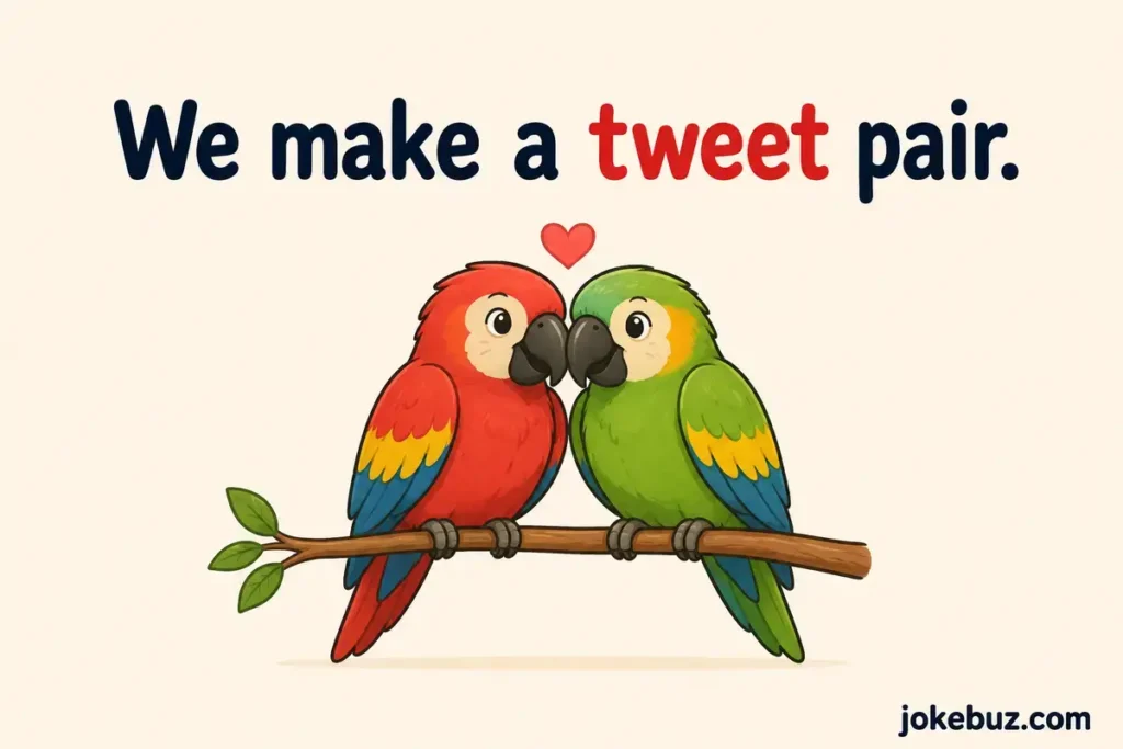 Cute Parrot Puns For Couples