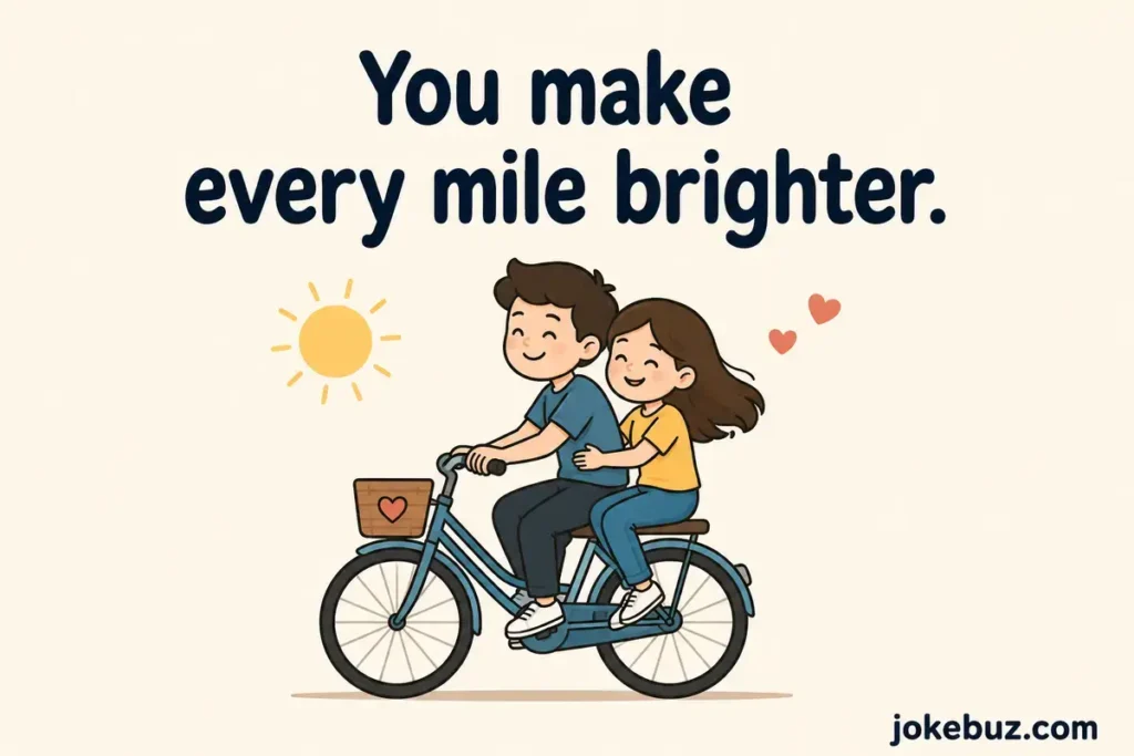 Flirty Bicycle Puns For Women