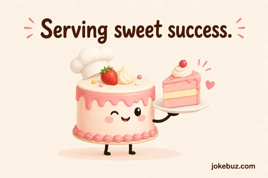 Funny Cake Puns For Captions