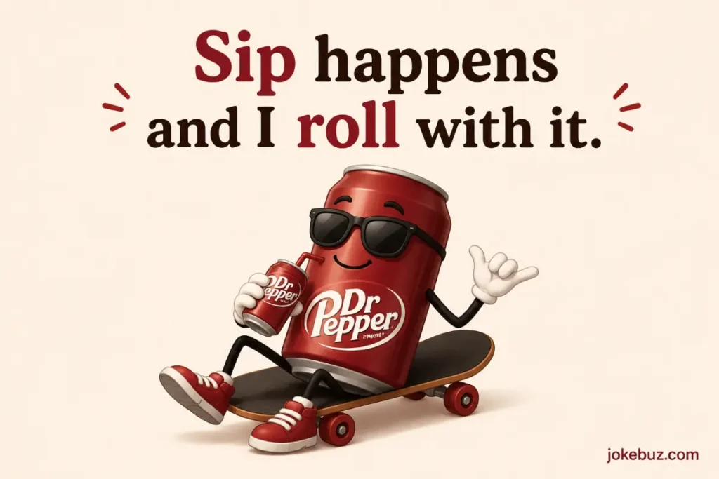 Funny Dr Pepper Puns For Captions
