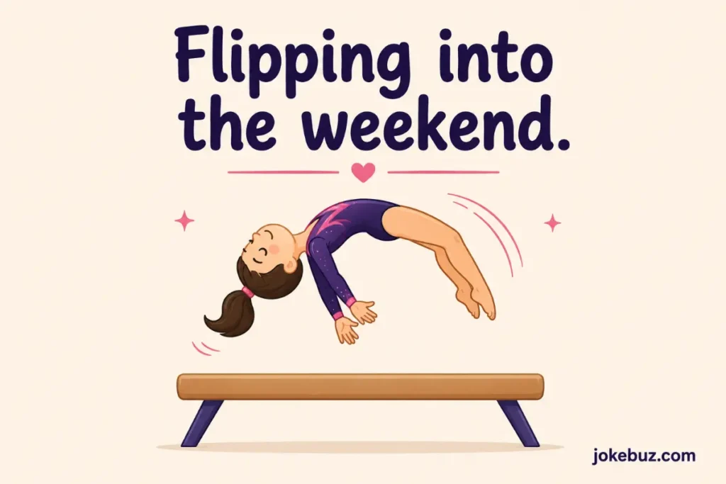 Funny Gymnastics Puns For Captions
