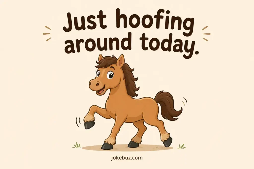 Funny Horse Puns For Captions