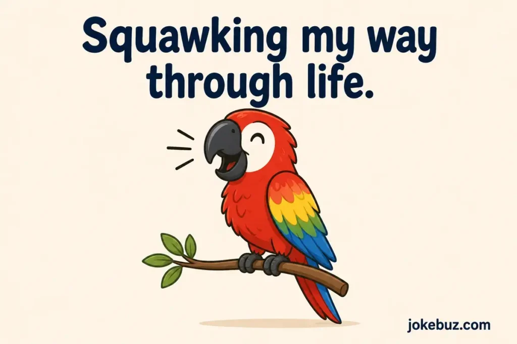 Funny Parrot Puns For Captions
