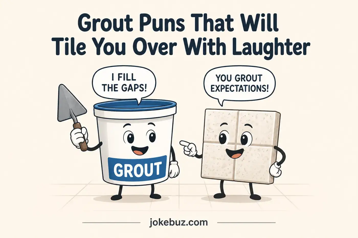 Grout Puns That Will Tile You Over With Laughter