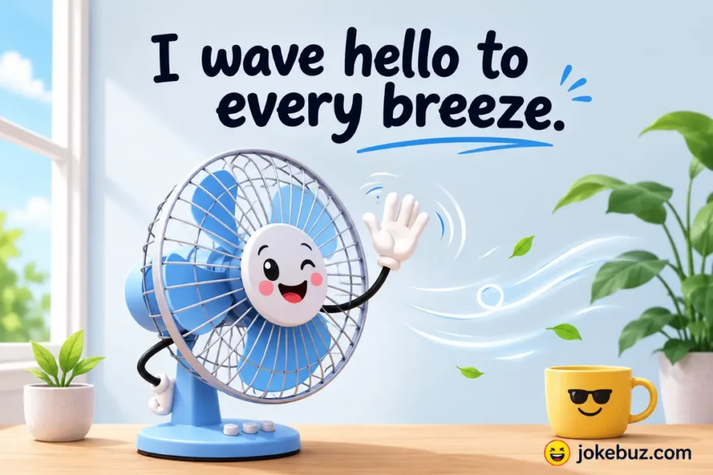 Hand Fan Puns For Hot Weather
