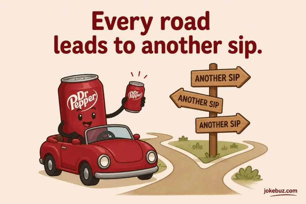 Hilarious Dr Pepper Puns For Drivers
