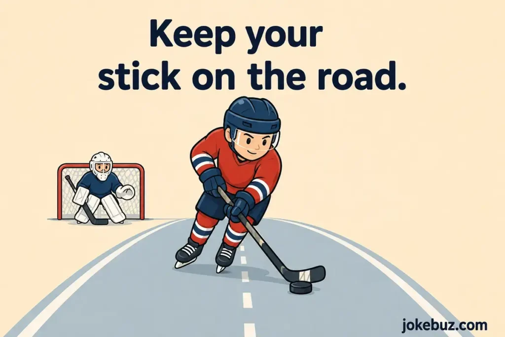 Hilarious Hockey Puns For Drivers