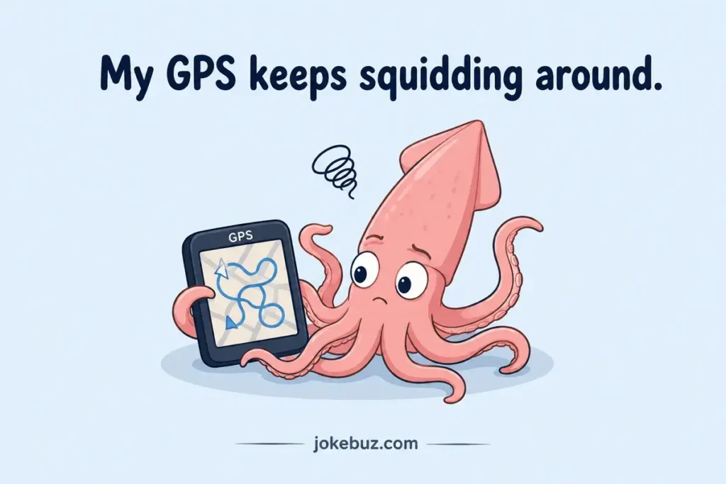 Hilarious Squid Puns For Drivers