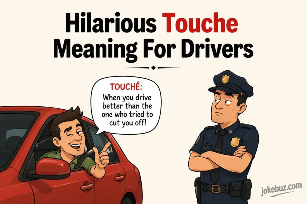 Hilarious Touche Meaning For Drivers