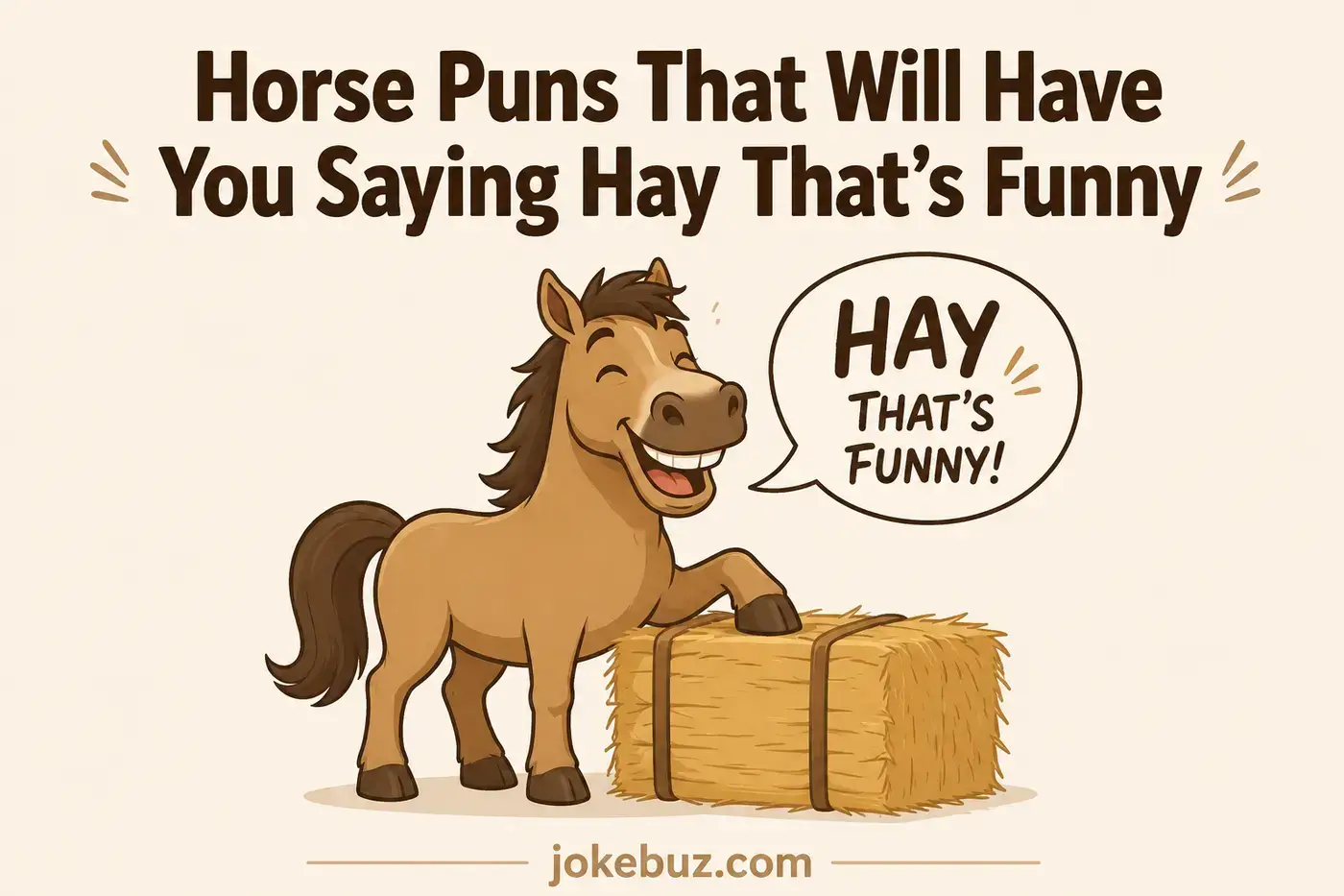 Horse Puns That Will Have You Saying Hay That’s Funny