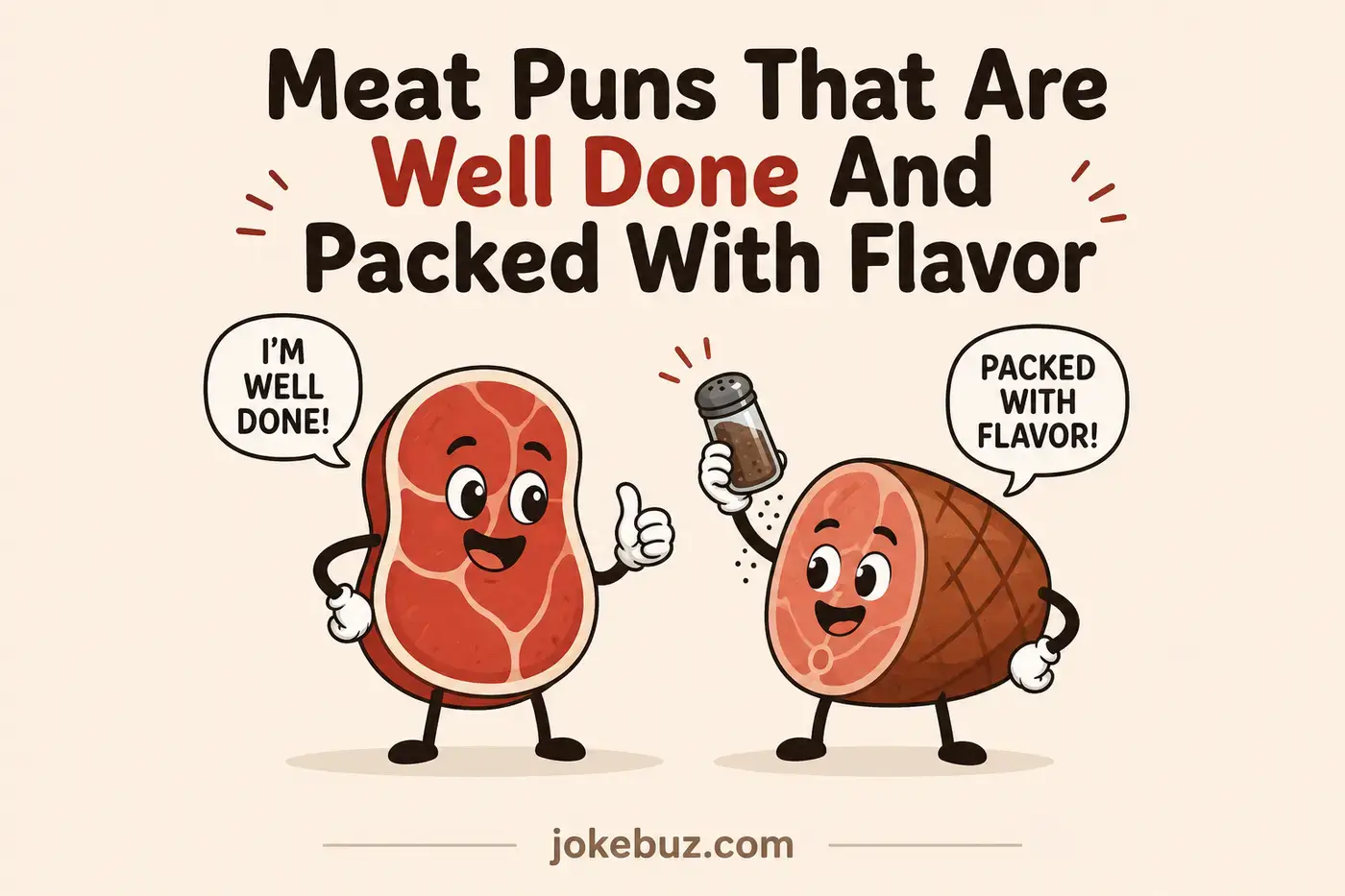 Meat Puns That Are Well Done And Packed With Flavor