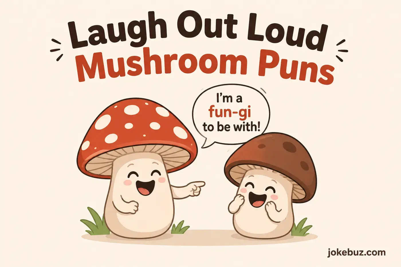 Mushroom Puns That'll Have You Laugh Out Loud