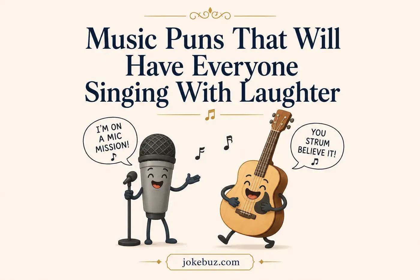 Music Puns That Will Have Everyone Singing With Laughter