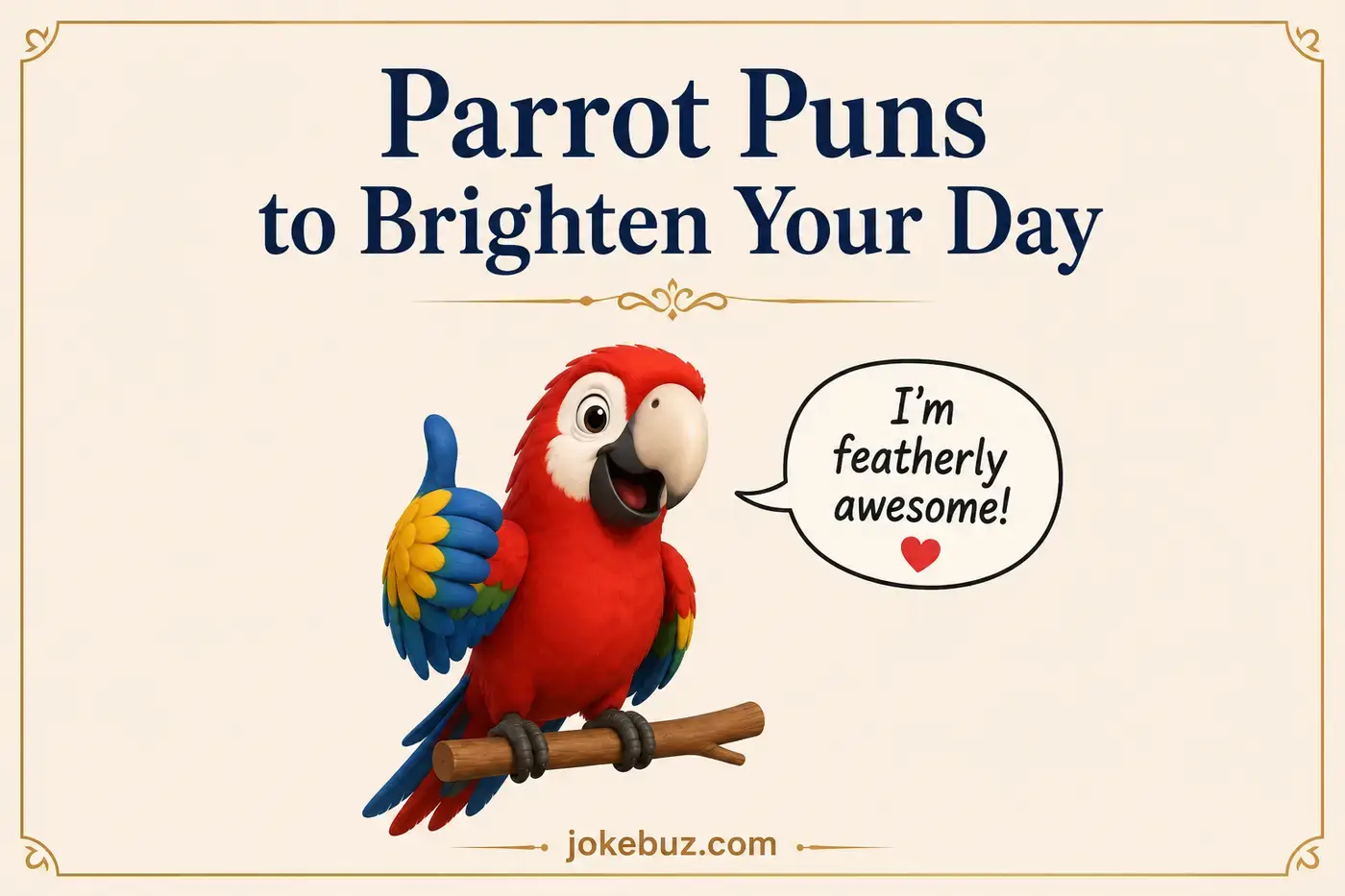 Parrot Puns to Brighten Your Day