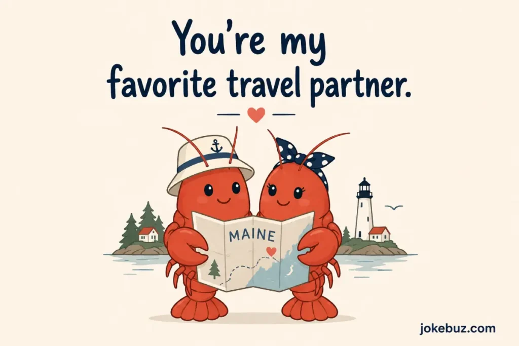 Romantic Maine Puns For Instagram