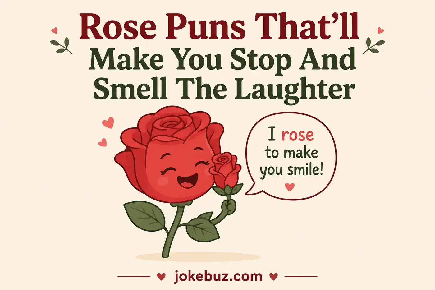 Rose Puns That'll Make You Stop And Smell The Laughter