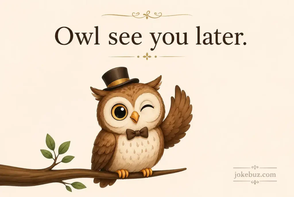 Short Goodbye Puns For Kids
