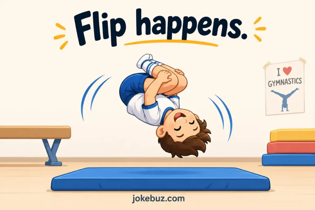 Short Gymnastics Puns For Kids