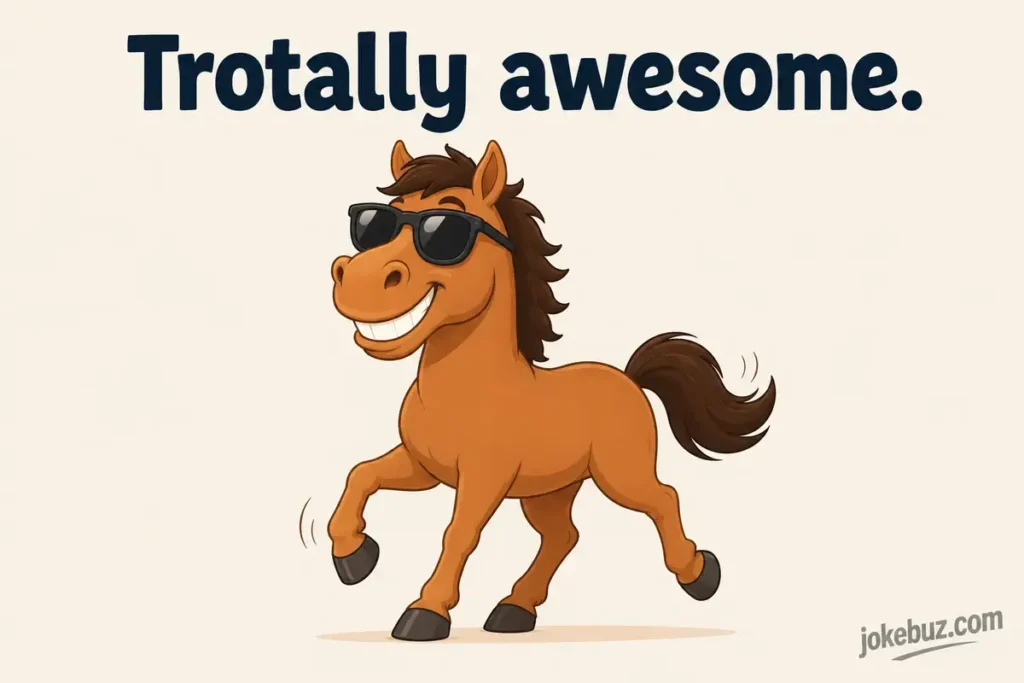 Short Horse Puns For Kids
