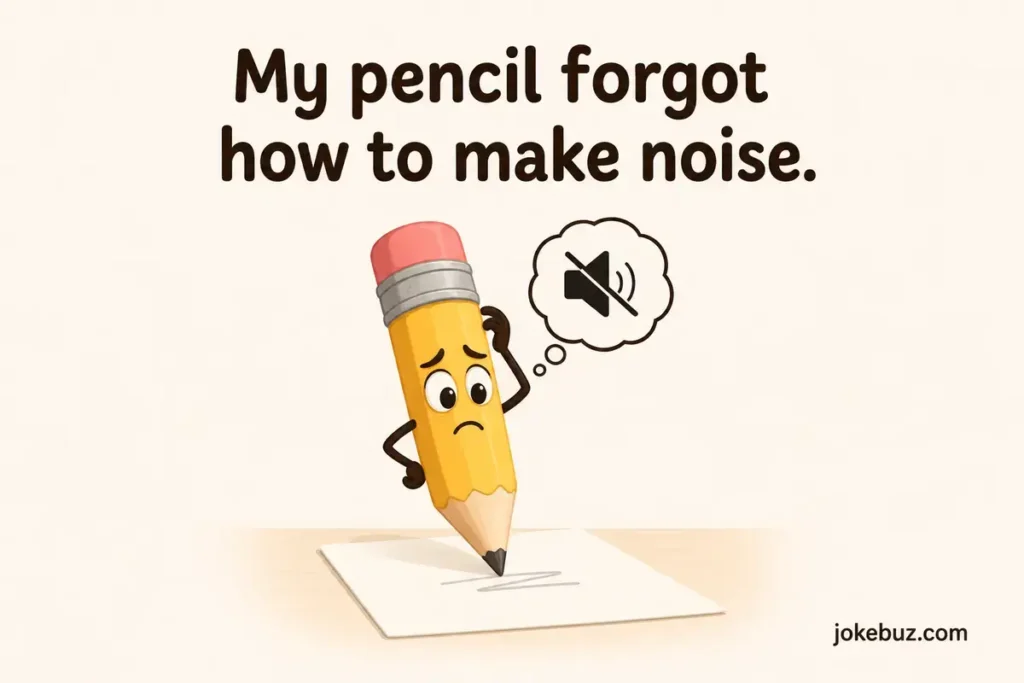 Short Jokes About Silence For Kids