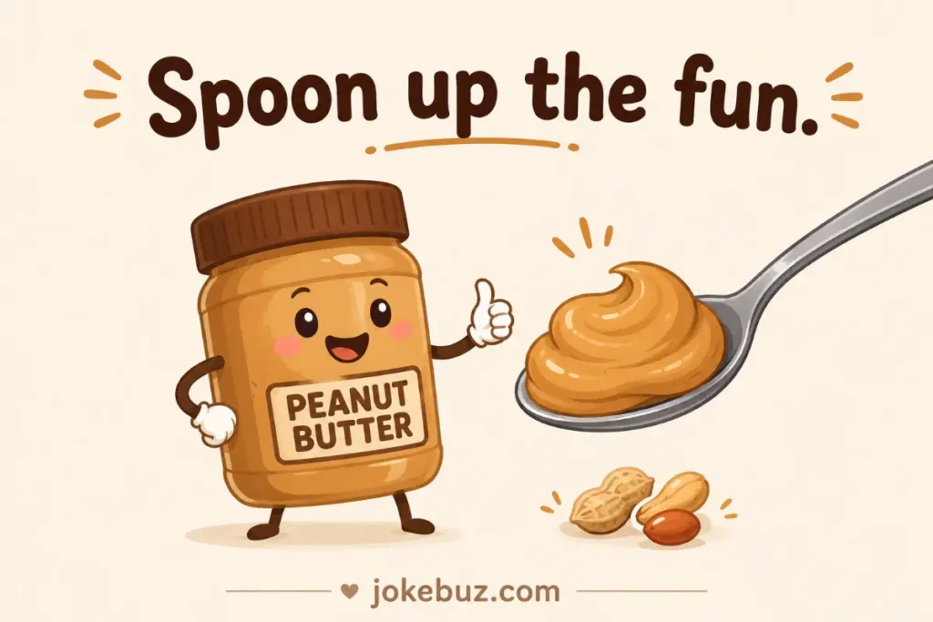 Short Peanut Butter Puns For Kids