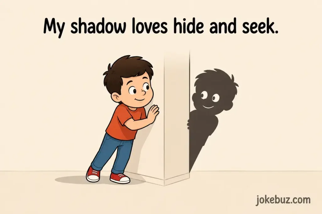 Short Shadow Puns For Kids