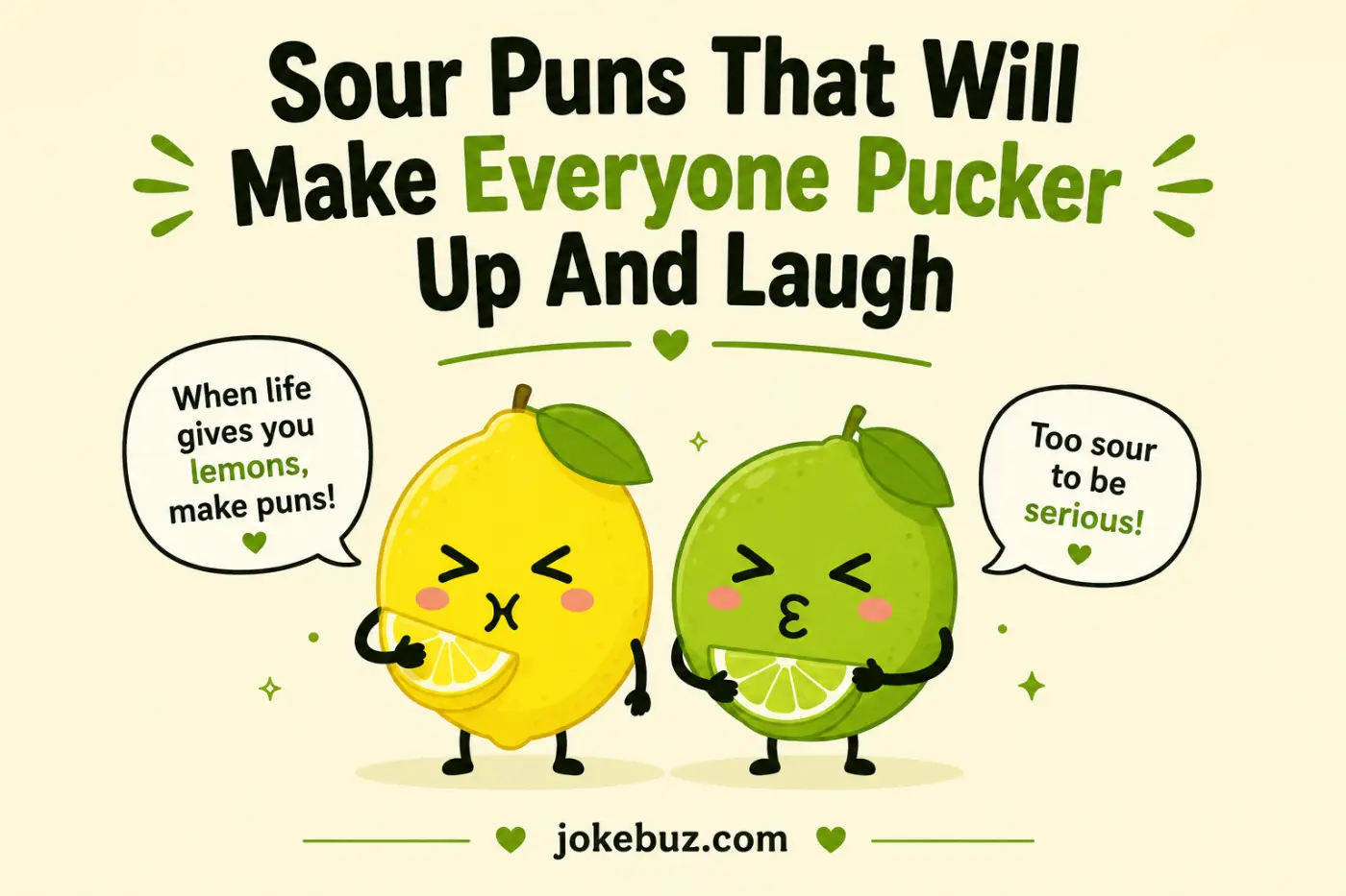 Sour Puns That Will Make Everyone Pucker Up And Laugh