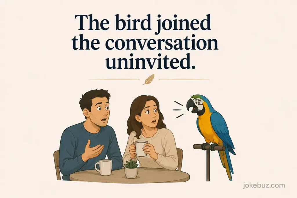 Talking Parrot Puns For Children