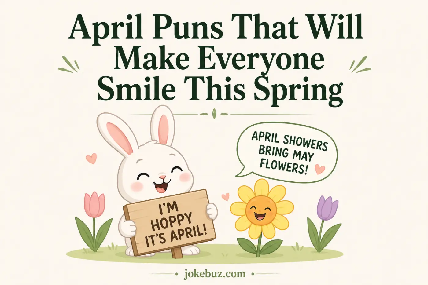 April Puns That Will Make Everyone Smile This Spring