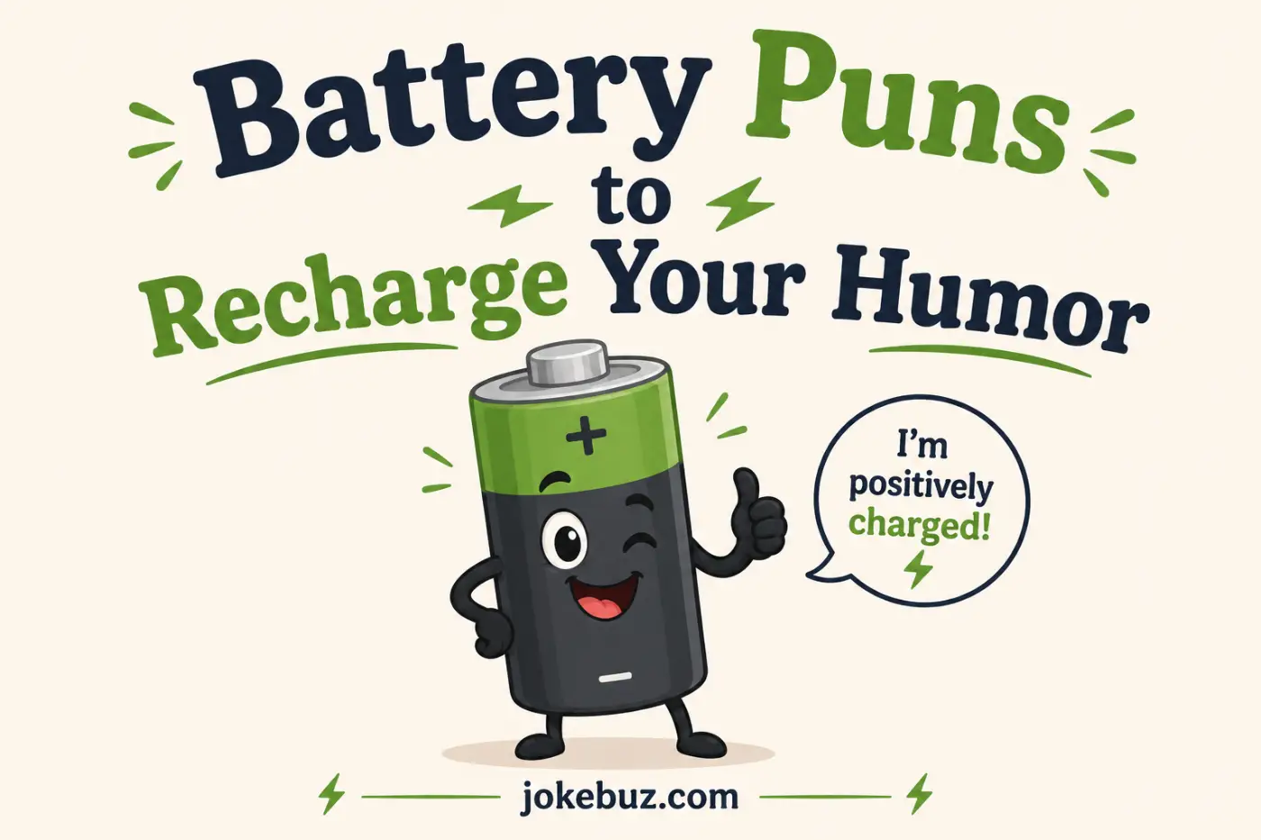 Battery Puns to Recharge Your Humor