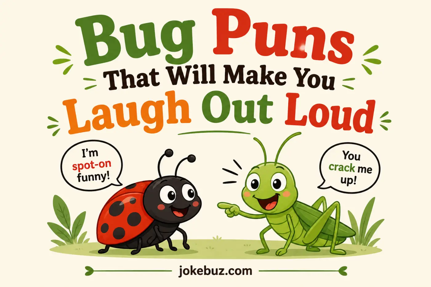 Bug Puns That Will Make You Laugh Out Loud