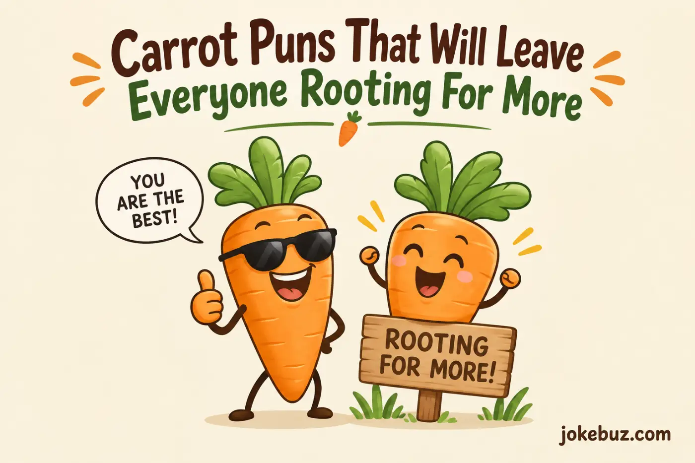 Carrot Puns That Will Leave Everyone Rooting For More