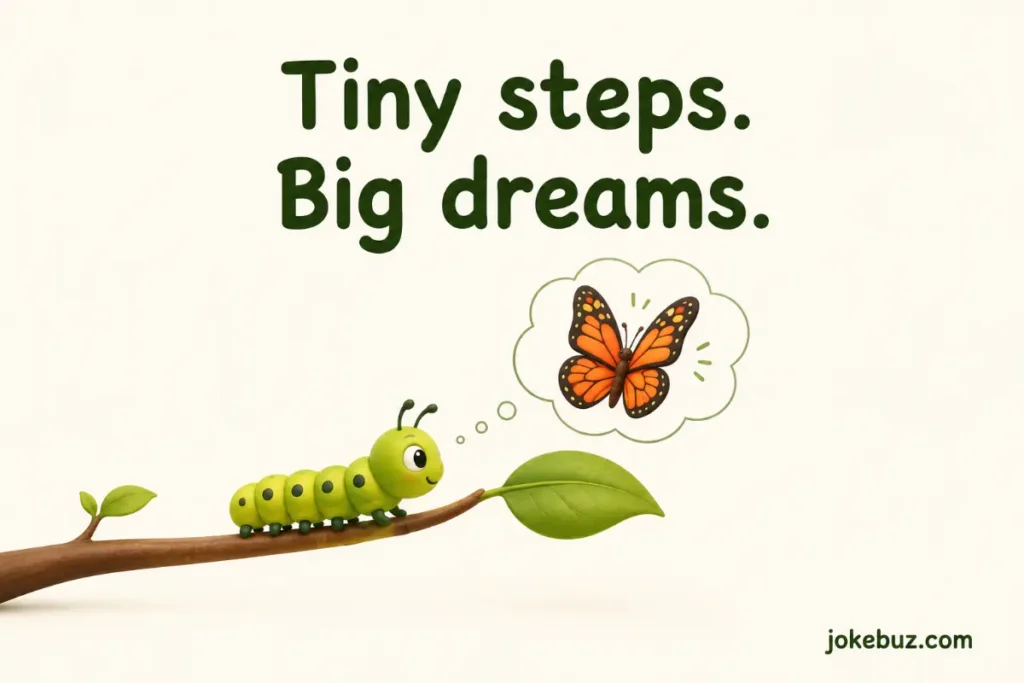 Caterpillar puns quotes for girls