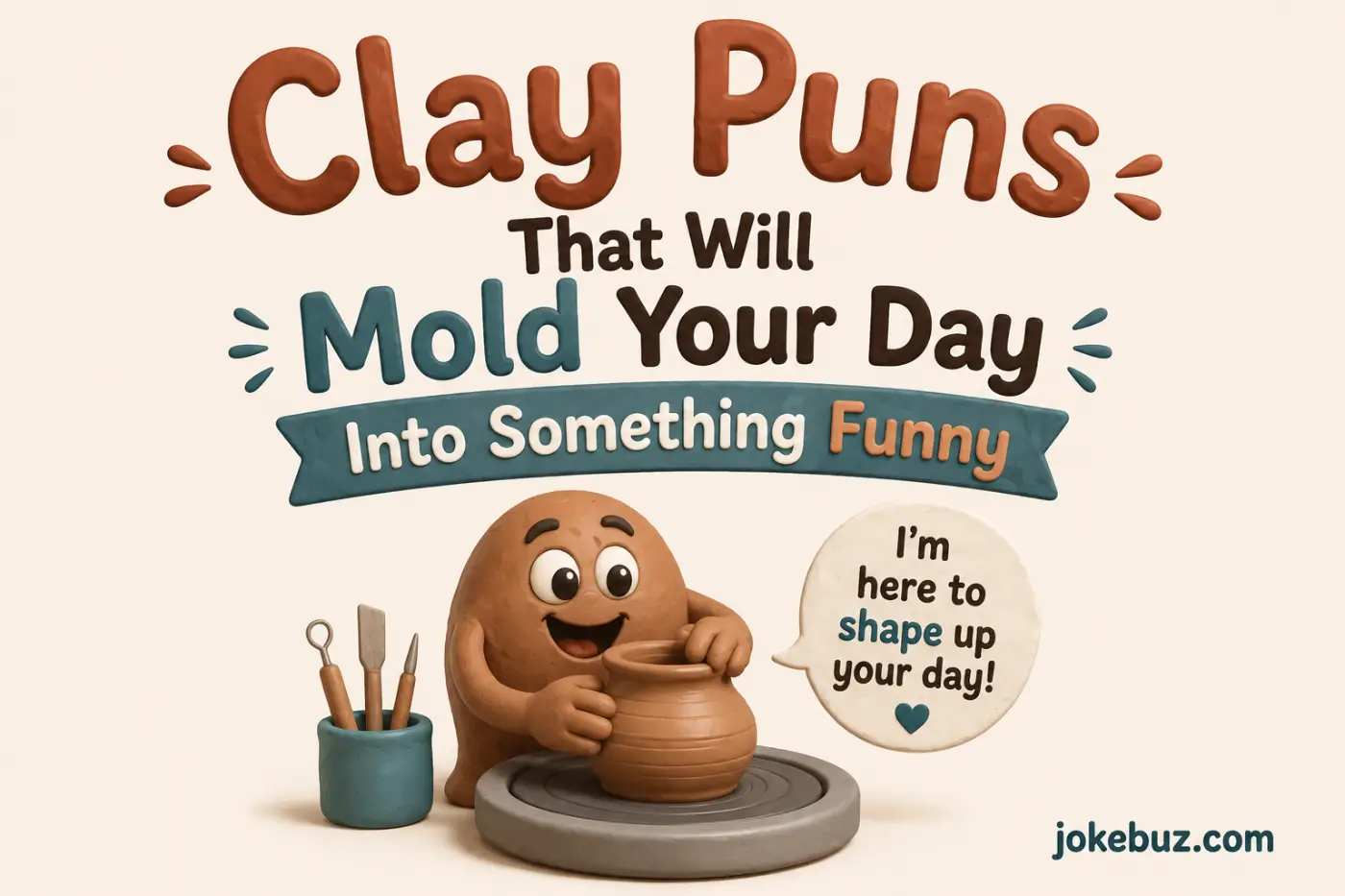 Clay Puns That Will Mold Your Day Into Something Funny