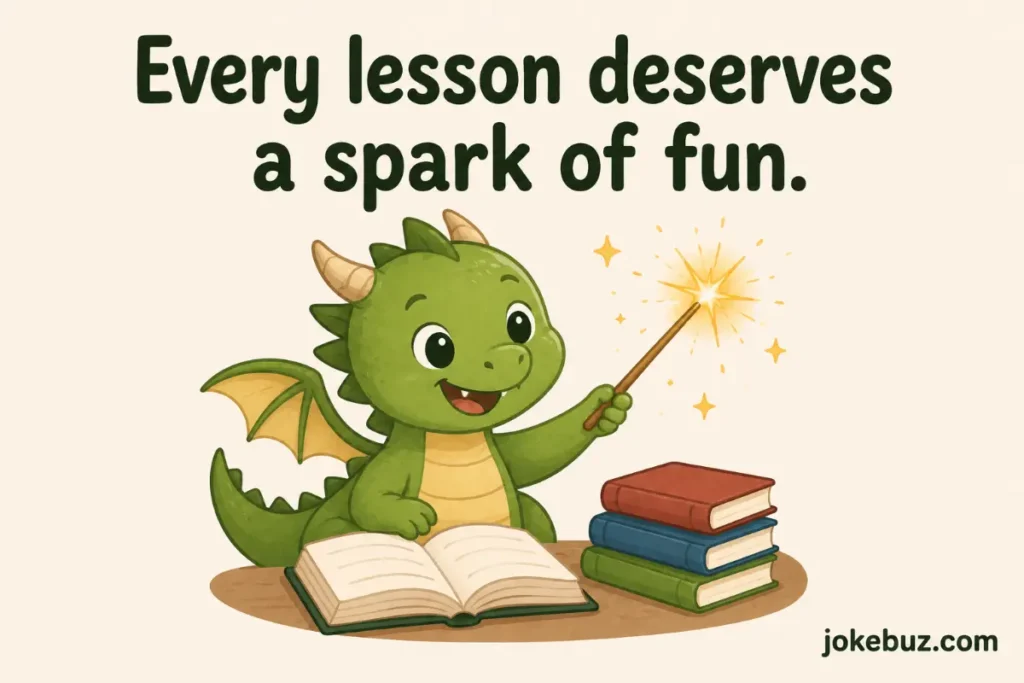 Clever Dragon Puns For Teachers