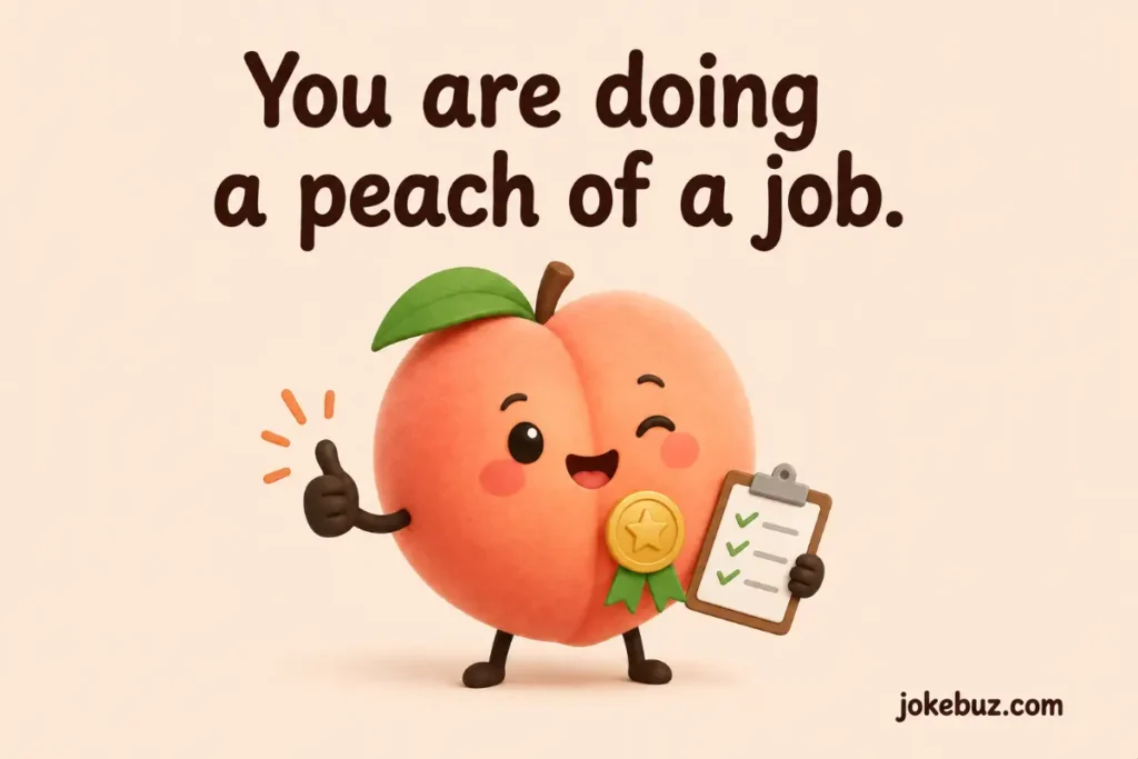 Clever Peach Puns For Teachers