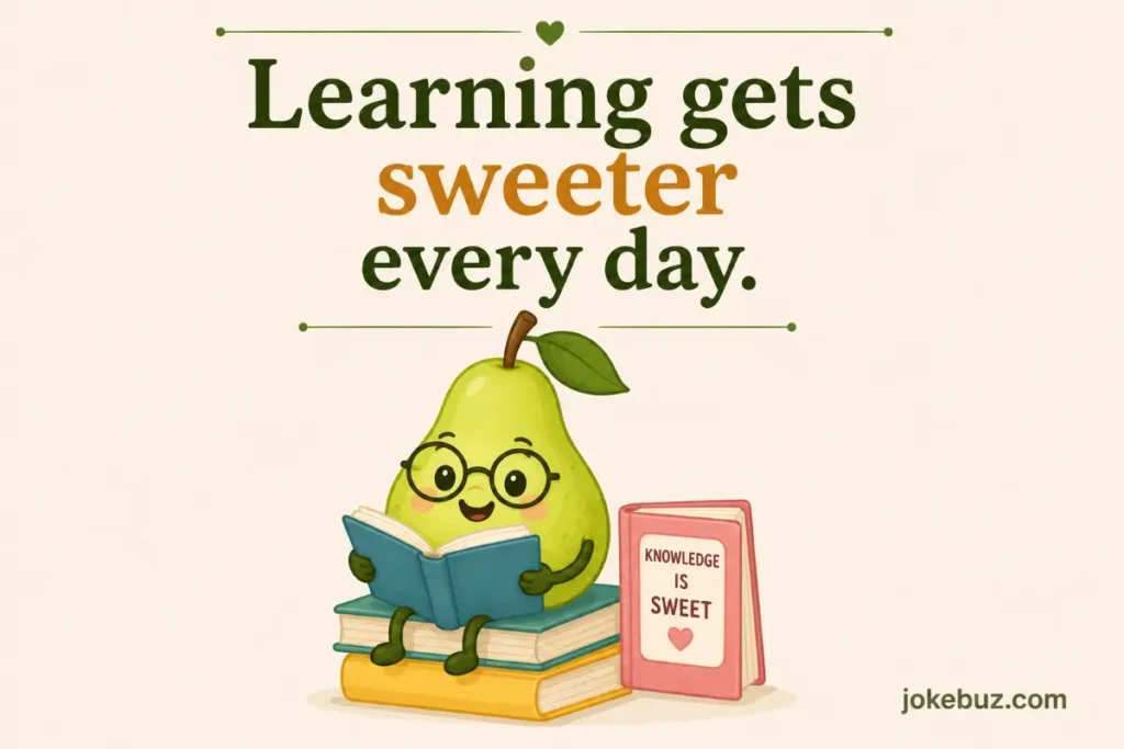 Clever Pear Puns For Teachers