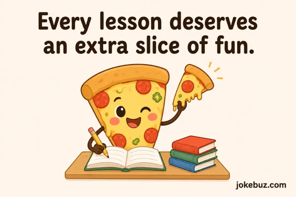 Clever Pizza Puns For Teachers