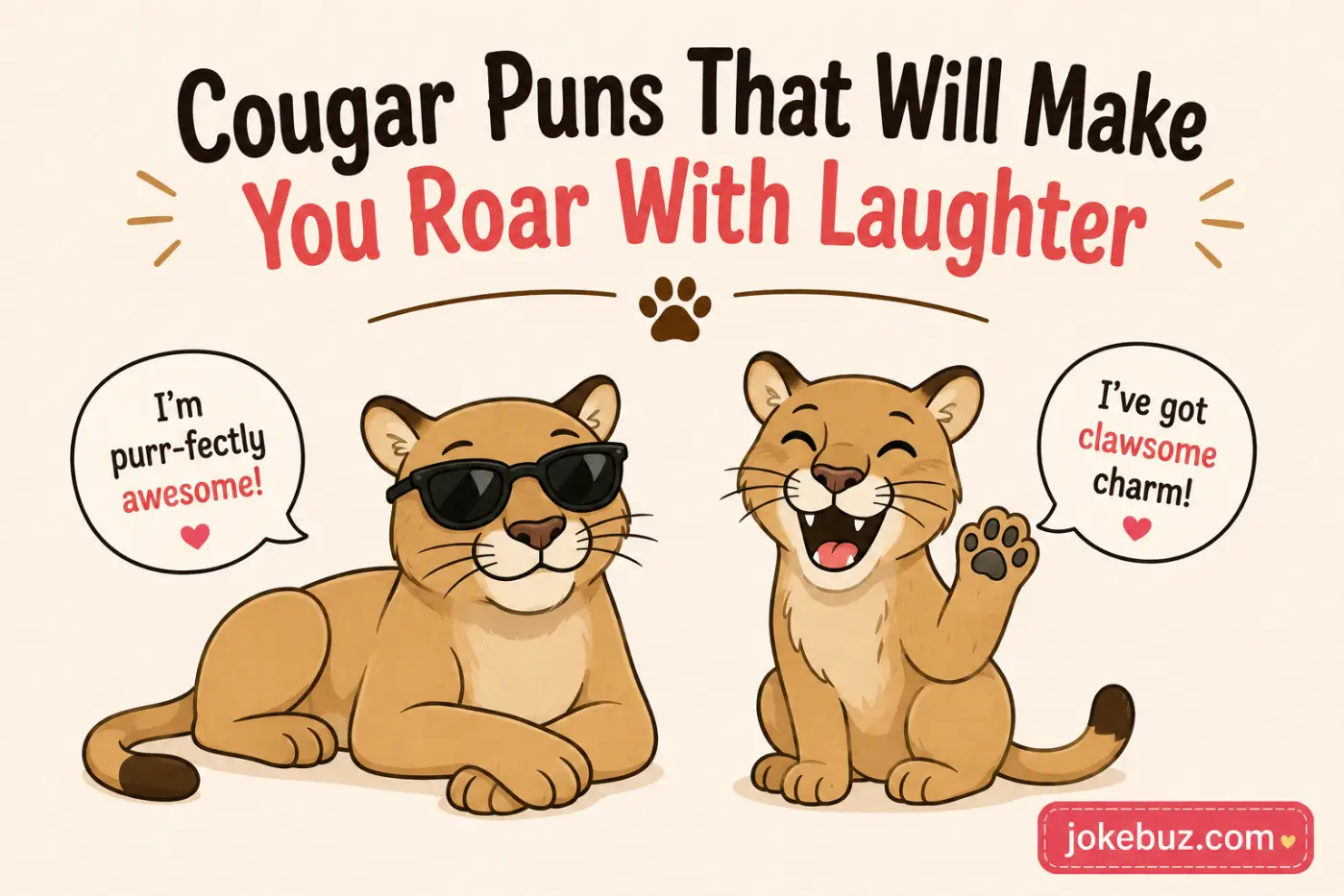 Cougar Puns That Will Make You Roar With Laughter