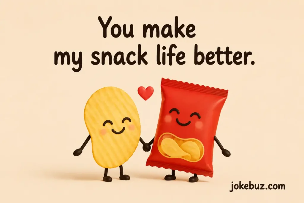Cute Chip Puns For Couples