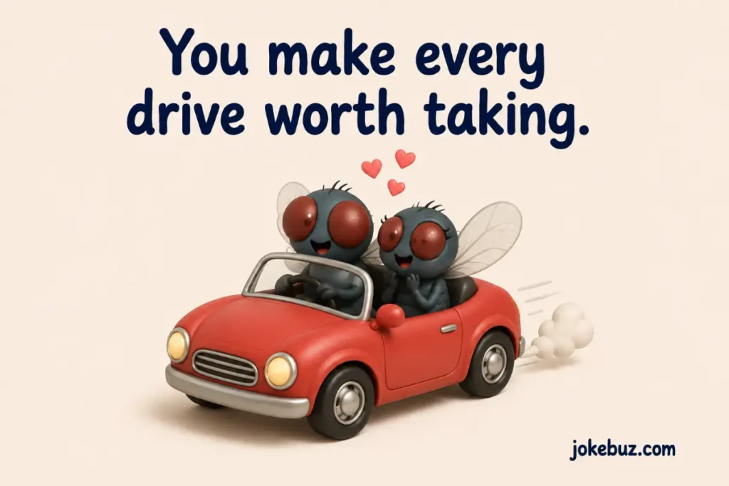 flirty fly puns for drivers