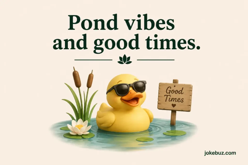 Funny Duck Puns For Captions